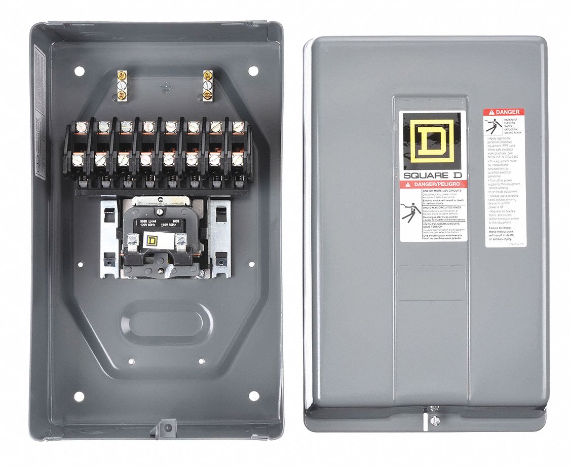 Square D Lighting Contactor 8 Pole Shelly Lighting