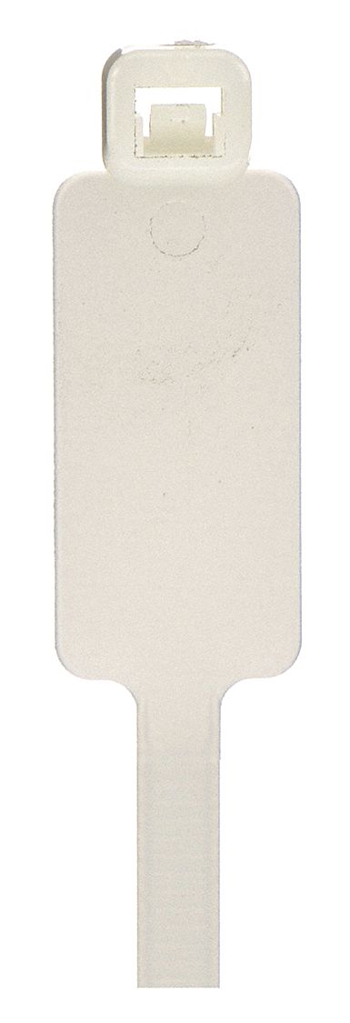 Cable Tie: 7 1/2 in Nominal Lg, 1 3/4 in Nominal Max. Bundle Dia., Parallel to Tie, 100 PK