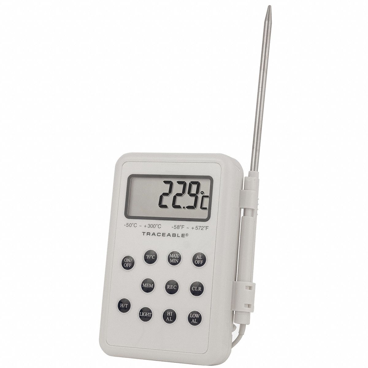 TRACEABLE Thermistor Thermometer, Thermistor, Number Of Channels 1 ...