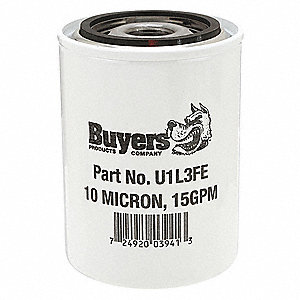 HYD FILTER ELEMENT,10 MICRON,15 GPM