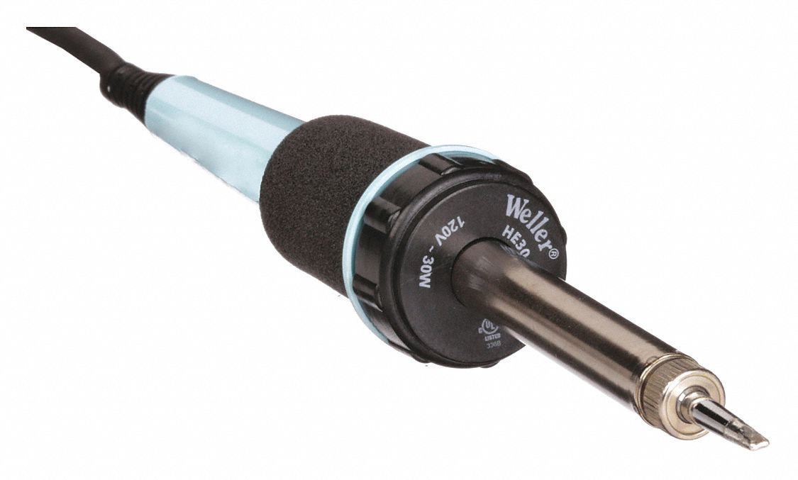 WELLER, 30 W, 800°F, Soldering Iron - 3KMT9|WP30 - Grainger