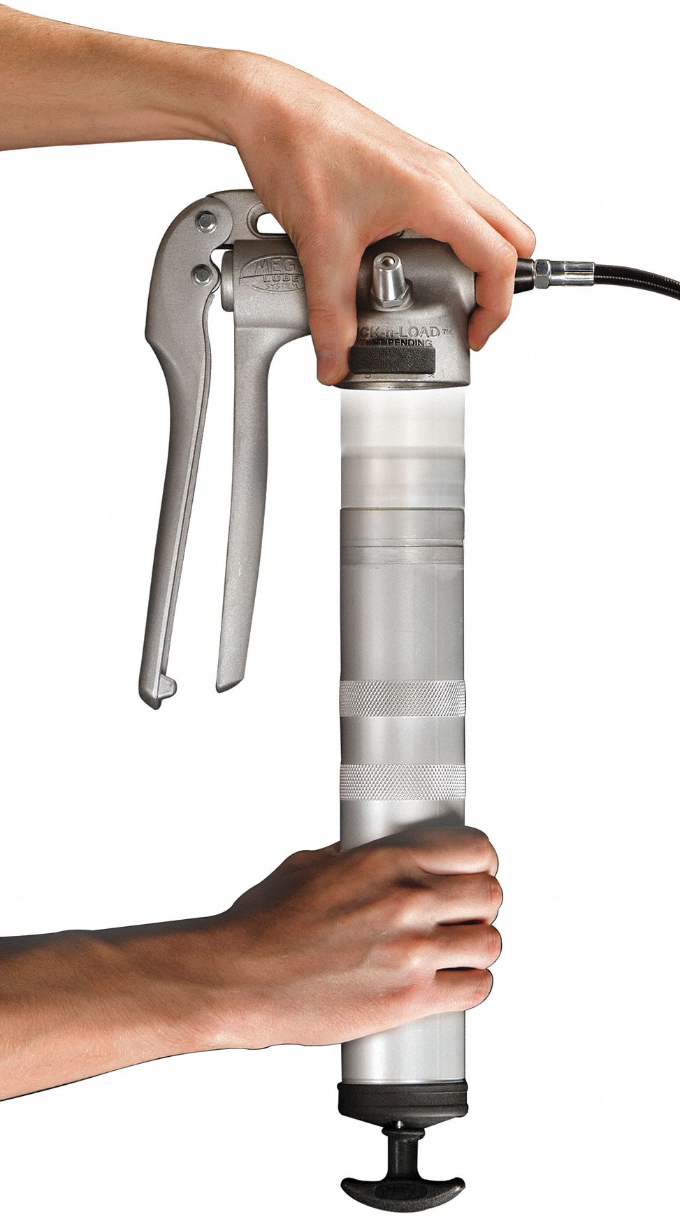 LEGACY Pistol Grip Grease Gun, 10,000 psi, 22.0 Strokes per Oz