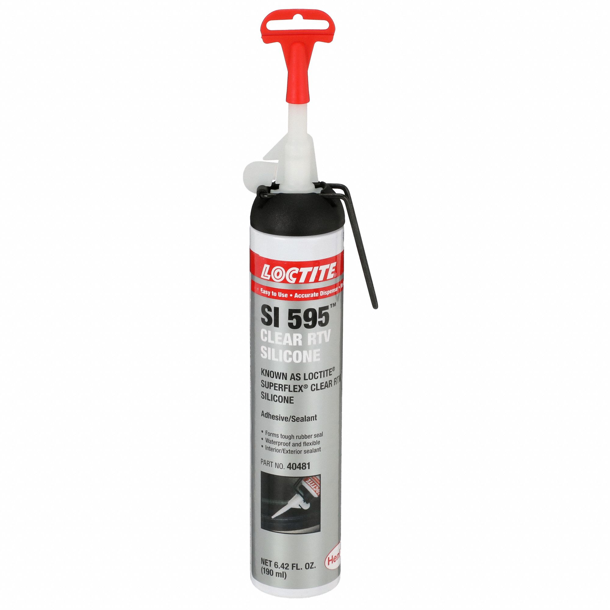 LOCTITE, SI 595, 6.42 fl oz, Gasket Sealant 3KNK3743915 Grainger
