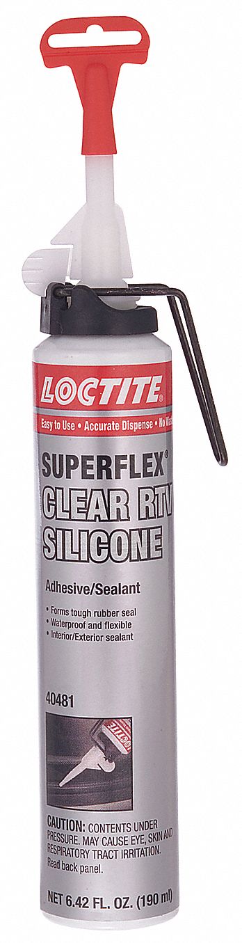 SCELLANT POUR JOINTS D'ÉTANCHÉITÉ, SI 595, 6,42OZ, SOUS PRESSION, TRANSPARENT, TRANSFORMATION AGROALIMENTAIRE
