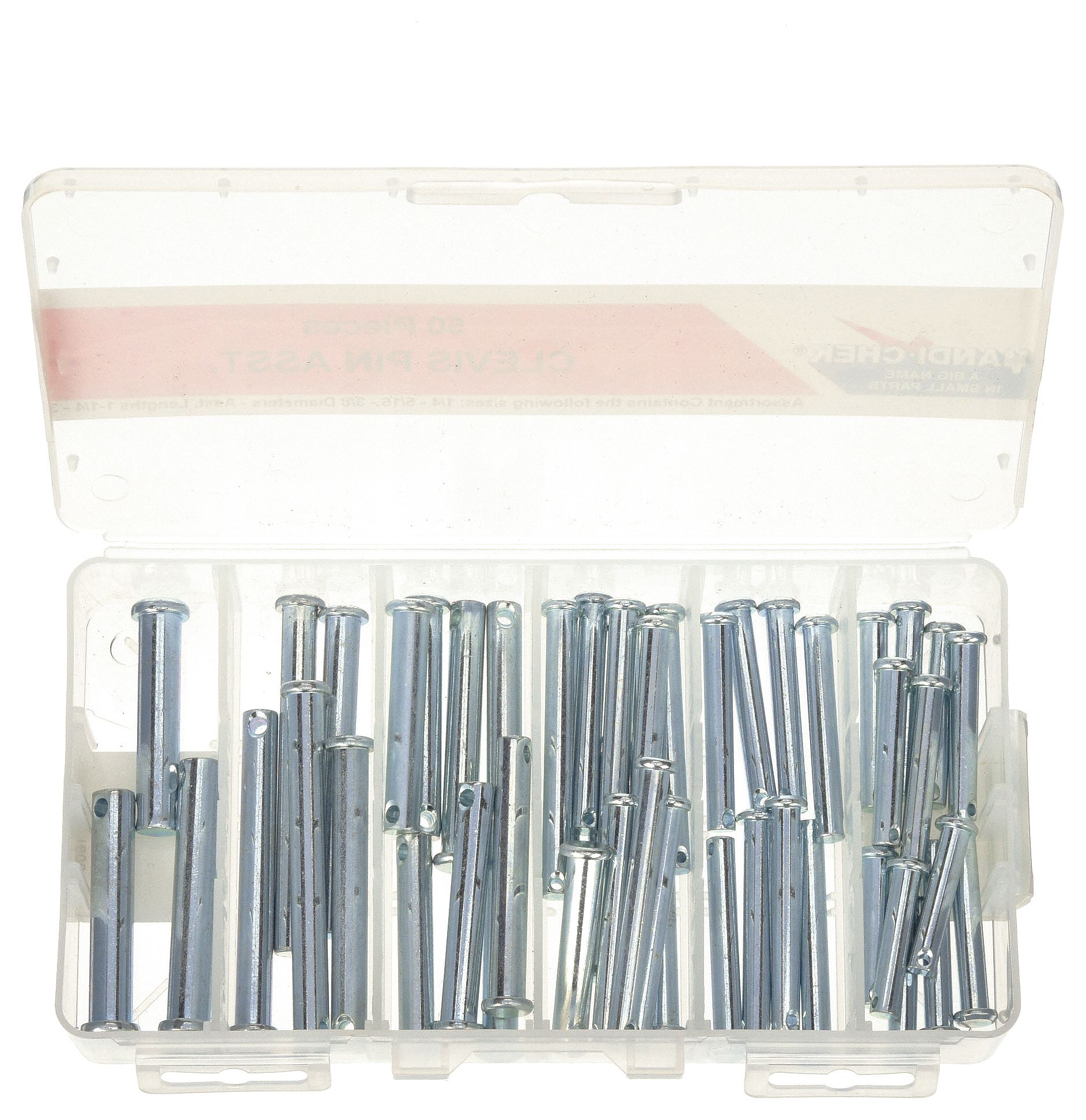 ITW BEE LEITZKE, Clevis/Taper, 1010 and 1018, Pin Assortment 3KNL2