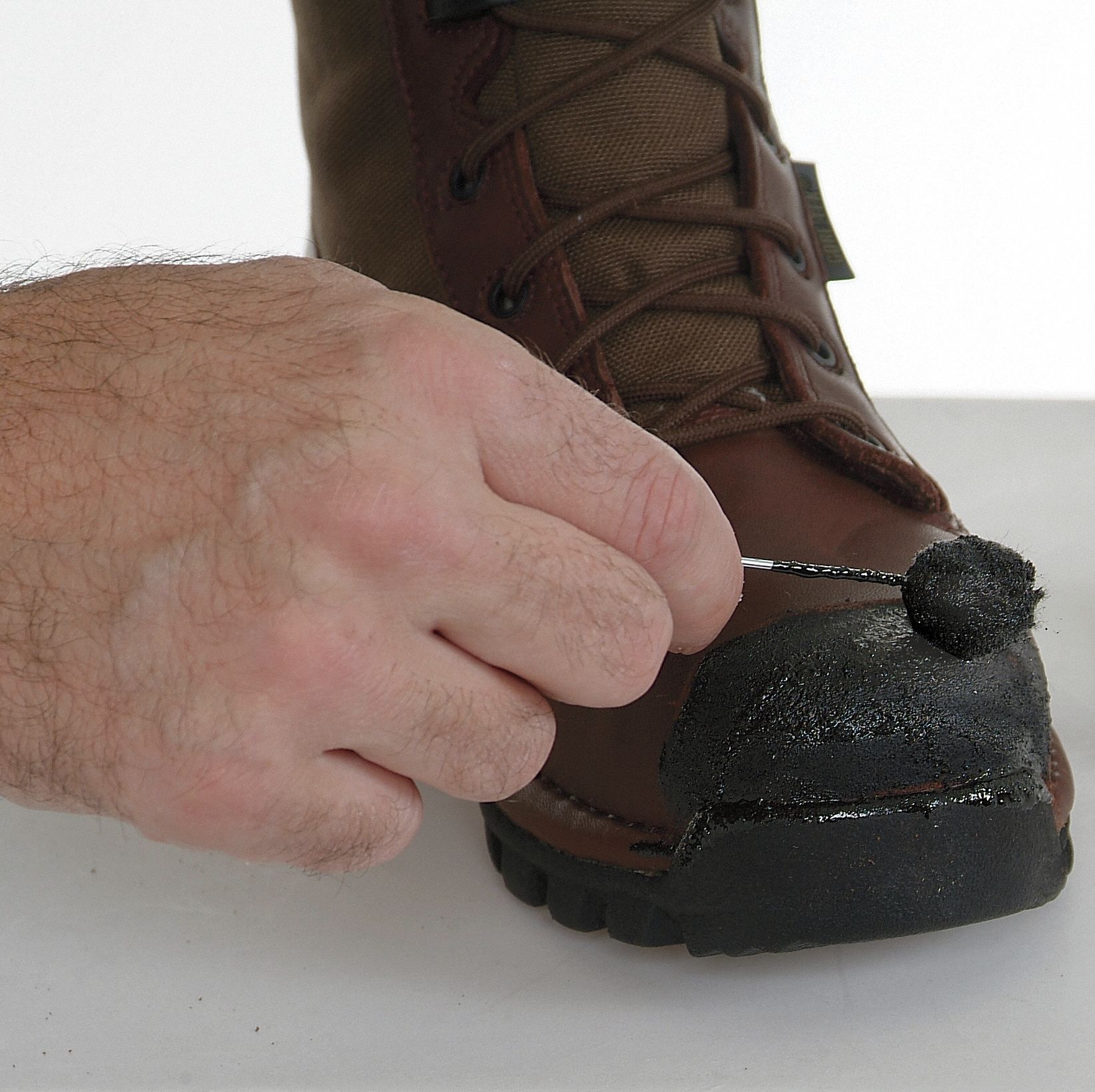 kg's boot guard brush on toe protection