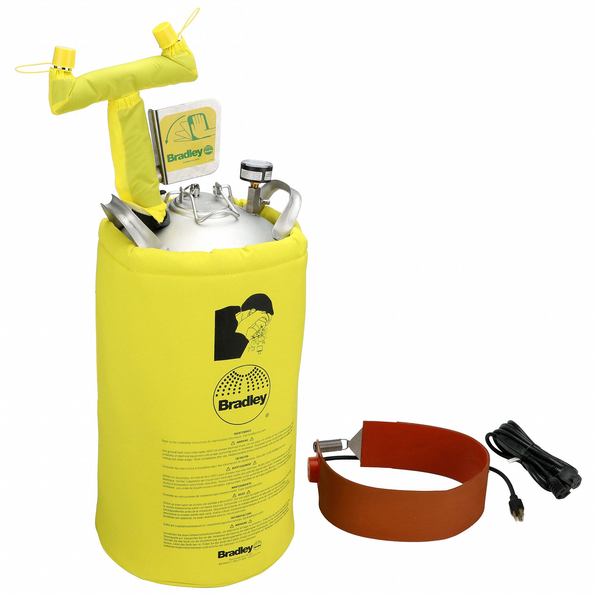 Heated Eyewash Station: