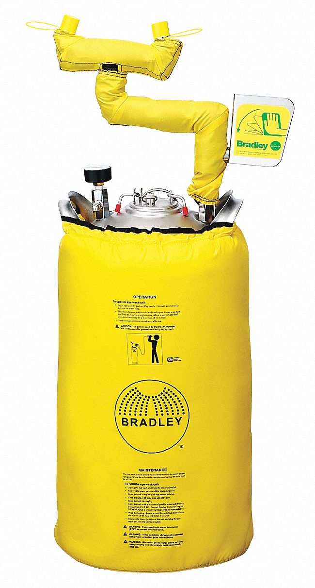 Portable Heated Eye Wash Station 10 gal.