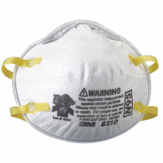 3m Disposable Respirator M Niosh Rating N95 Astm Splash Rating Not Rated 3kp43 10 Grainger