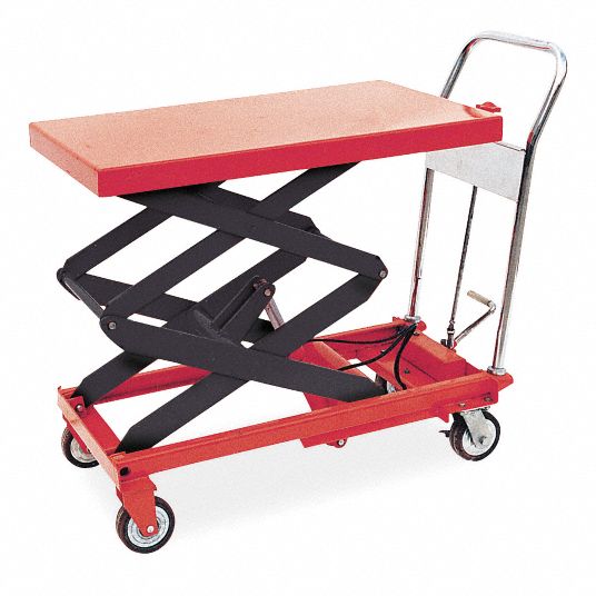 1,800 lb Lifting Capacity, 25 1/2 in x 23 3/32 in x 9 1/2 in, Auto