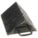 WHEEL CHOCK, RUBBER, 10 IN OVERALL L, 10½ IN OVERALL W, 5½ IN OVERALL H, 1 CHOCK, BLACK