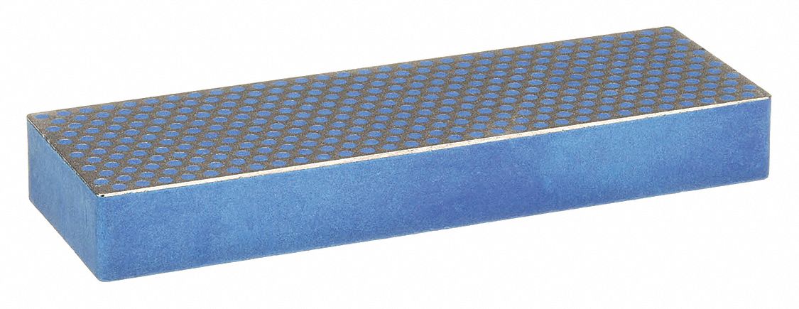 Single Grit Folding Sharpener: 4 5/16 in L x 7/8 in W x 3/16 in H, Diamond, Coarse