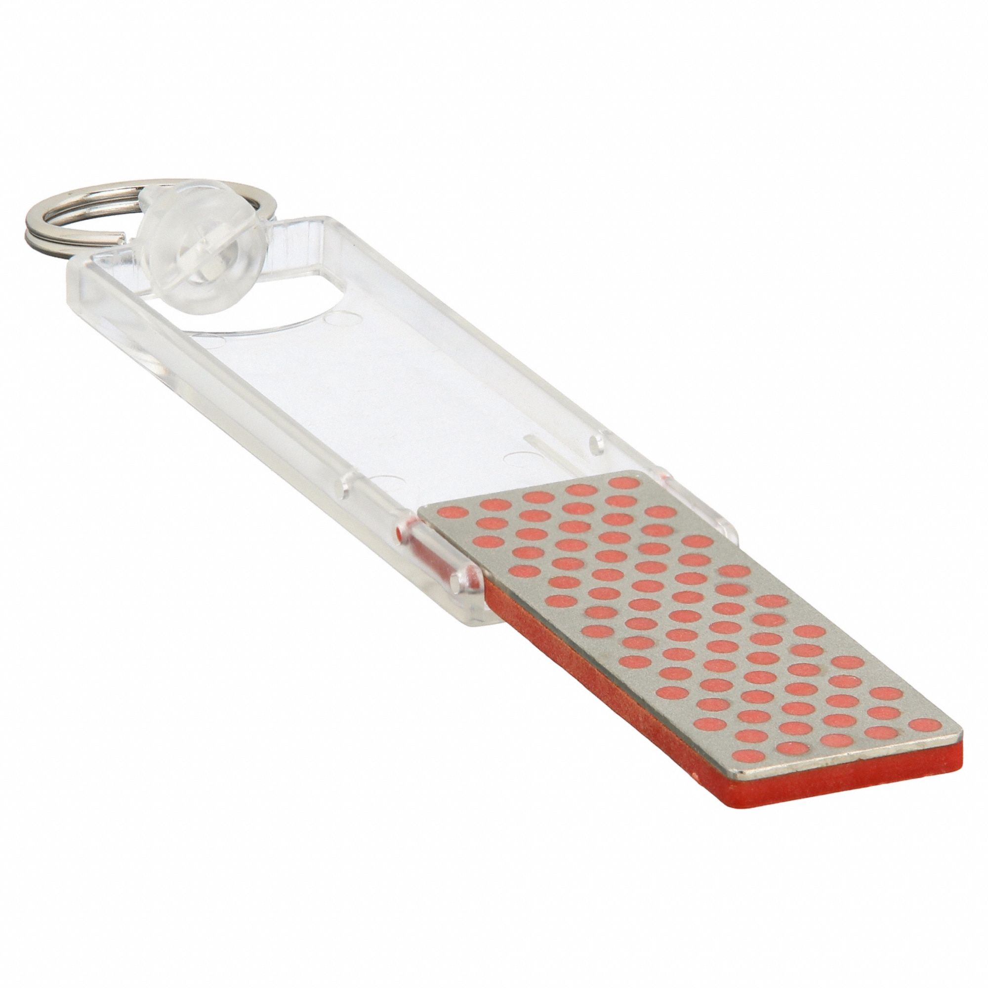 Mini Sharpening Stone: 2 5/8 in L x 7/8 in W x 1/4 in H, Diamond, Fine