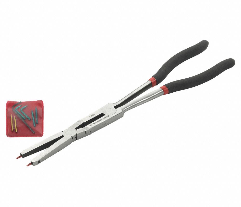 GEARWRENCH Pinzas para Anillo de Encaje a Presión con Puntas,Externa