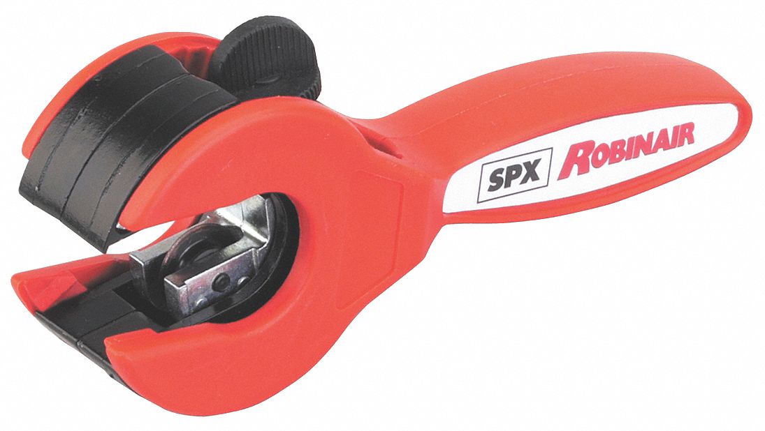 TUBING CUTTER, 1/4 IN TO 1 3/16 IN OD CUTTING CAPACITY, MANUAL, STANDARD SHEAR, 3KRF9