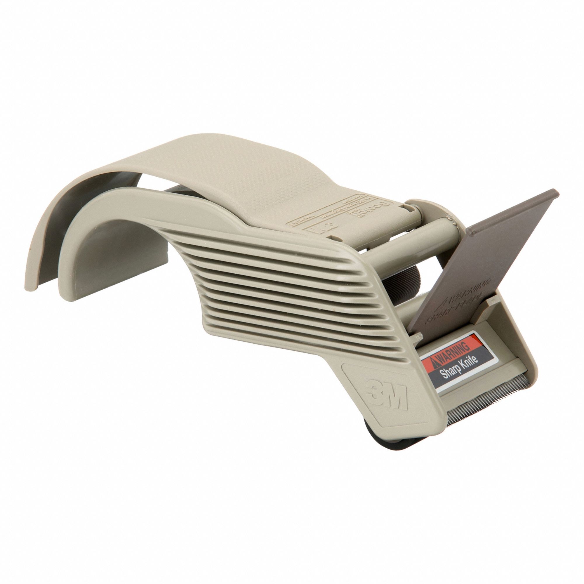 Tape Dispenser: For 2 in Max Tape Wd, For 3 in Tape Core Dia, For 4 3/4 in Max Tape Roll Dia