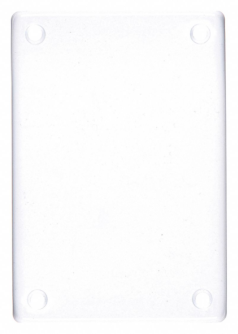 PLAQUE SECURITE 1G BLANC