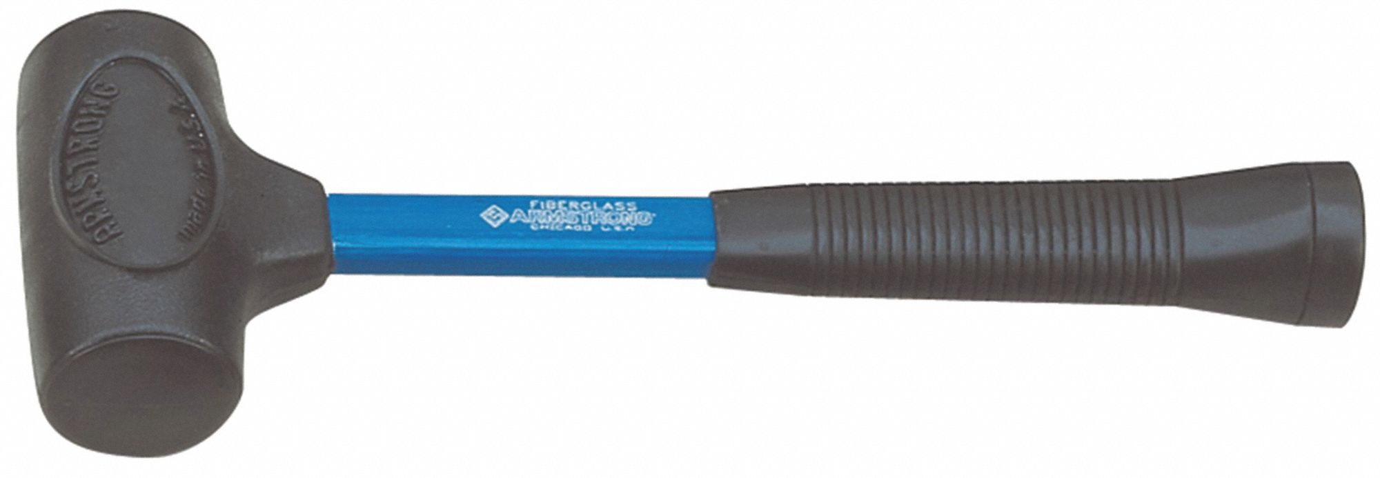 Dead Blow Hammer, 48 oz. Head Weight, Fiberglass with Nonslip Grip