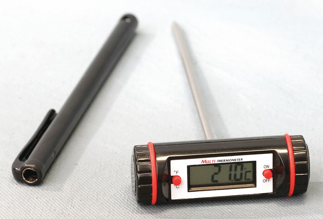 Thermco Deluxe Waterproof Pocket Thermometer. 31/2" Probe