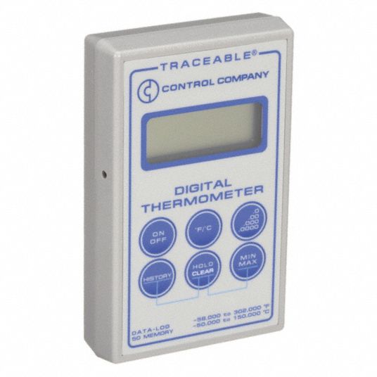 Control Company Traceable Digital Thermometers with Short Sensors