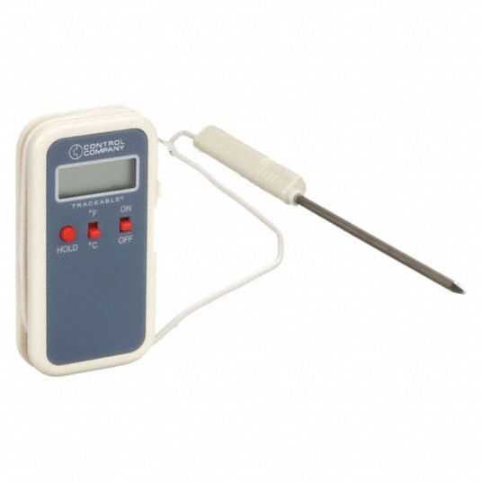 Control Company 4039 Traceable® Water-Resistant Thermometer, °F/°C