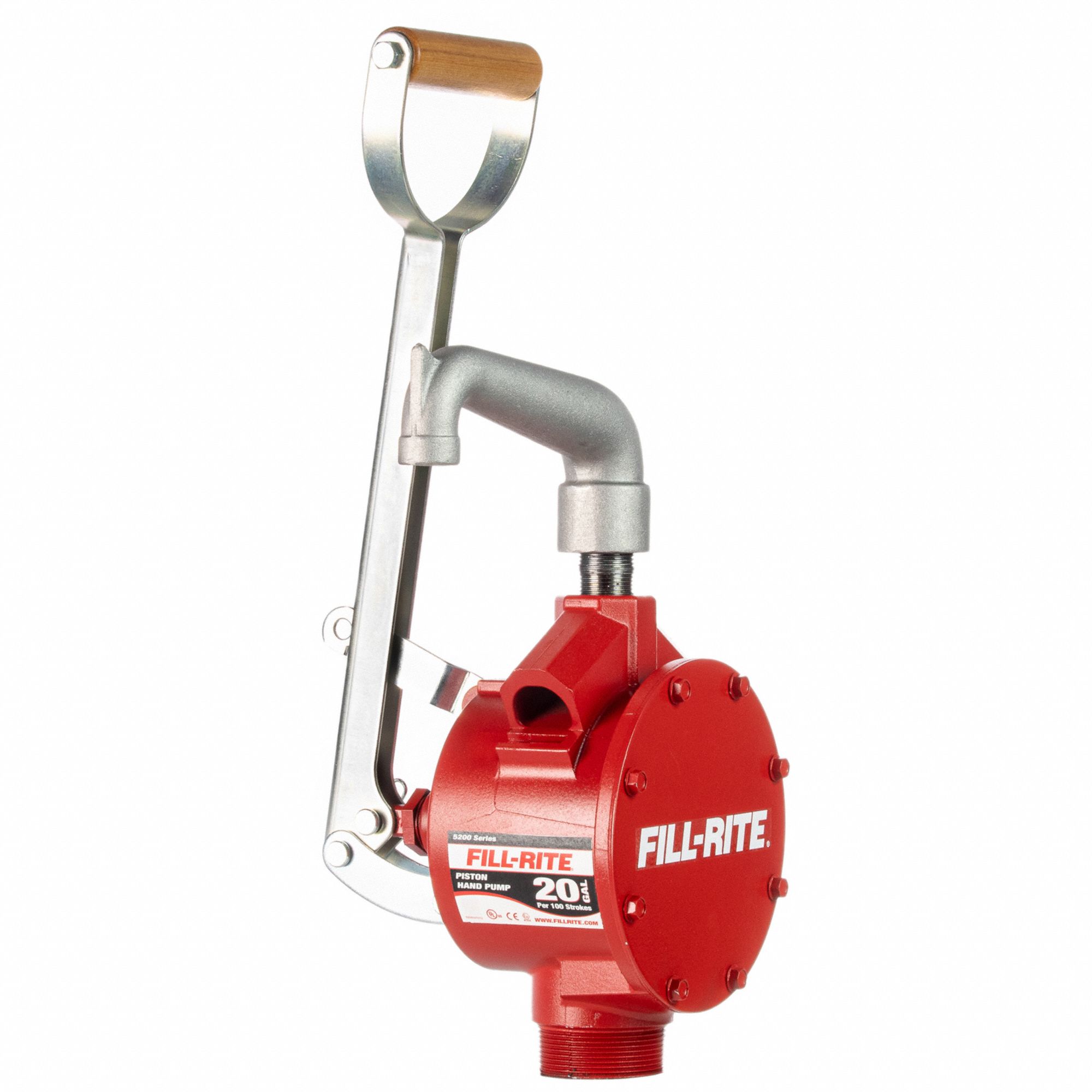 New Fill-Rite FR151 Piston Hand Pump with Steel Telescoping Tube and Pail Spout