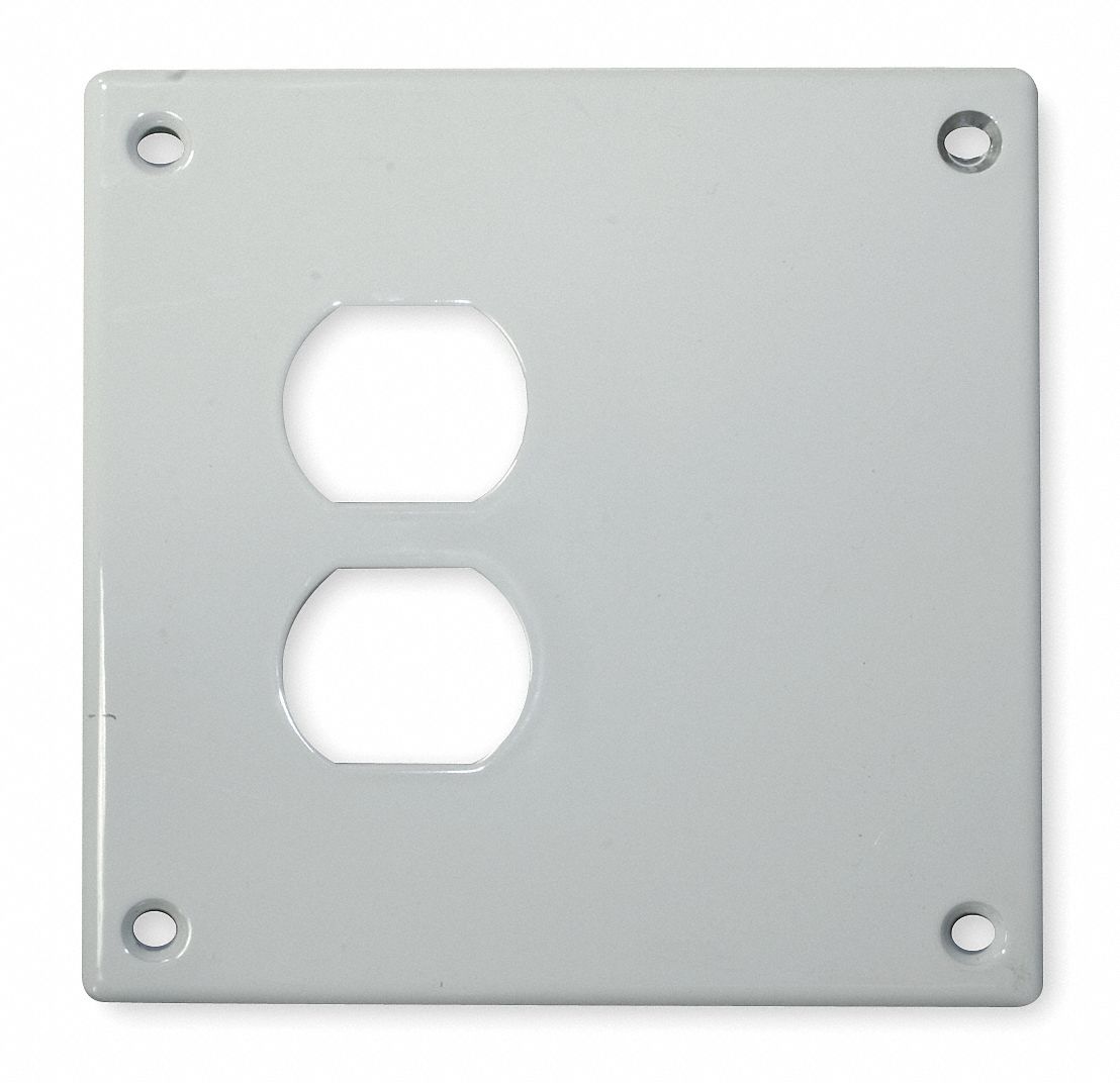 PLAQUE SECURITE 2G DUP BLNK BLANC
