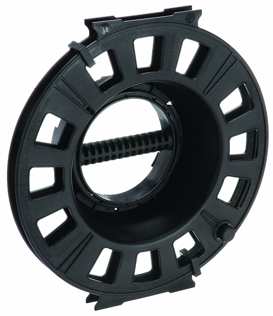 SOUTHWIRE CORD STORAGE REEL, 150 FT, BLACK, OUTDOOR, NON-MOUNTABLE - Cord  Storage Reels - SWI82870