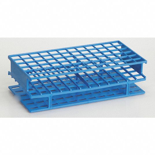 Test Tube Rack, Blue - Grainger