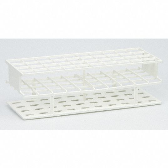 NALGENE, ResMer, White, Test Tube Rack 3KWE259700025 Grainger