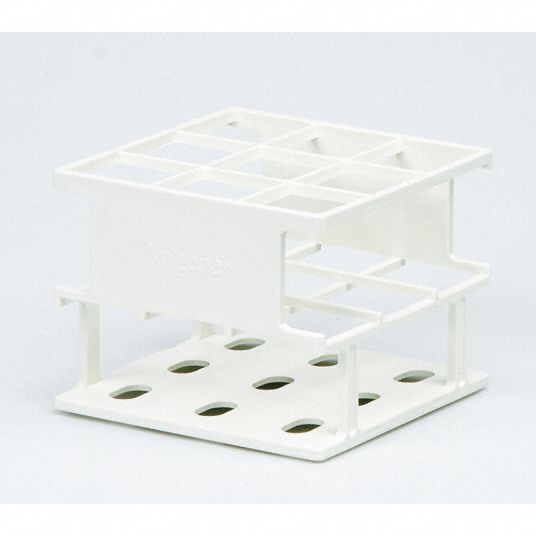 NALGENE, ResMer, White, Test Tube Rack 3KWH559720030 Grainger