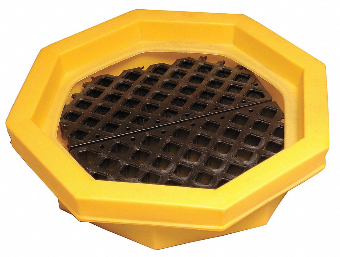 ULTRA-DRUM TRAY WITH GRATE