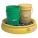 PAIL SPILL CONTAINMENT PALLET, 5 GALLON CAPACITY, YELLOW