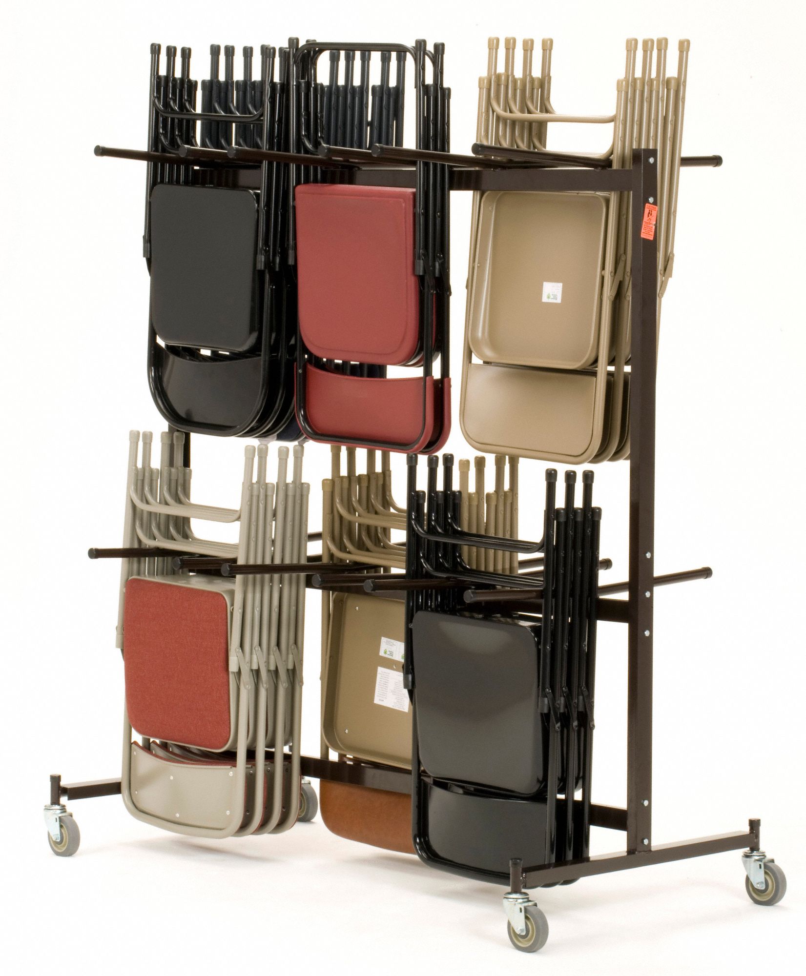 NATIONAL PUBLIC SEATING Hanging Rack for Folding Chairs 1,320 lb Load