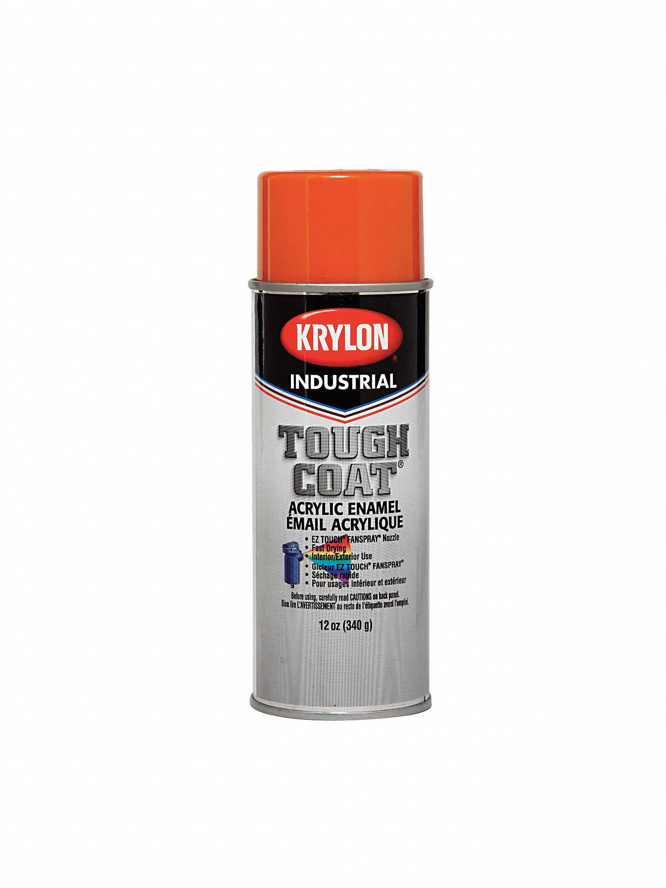 KRYLON INDUSTRIAL Tough Coat Spray Paint in Gloss Orange