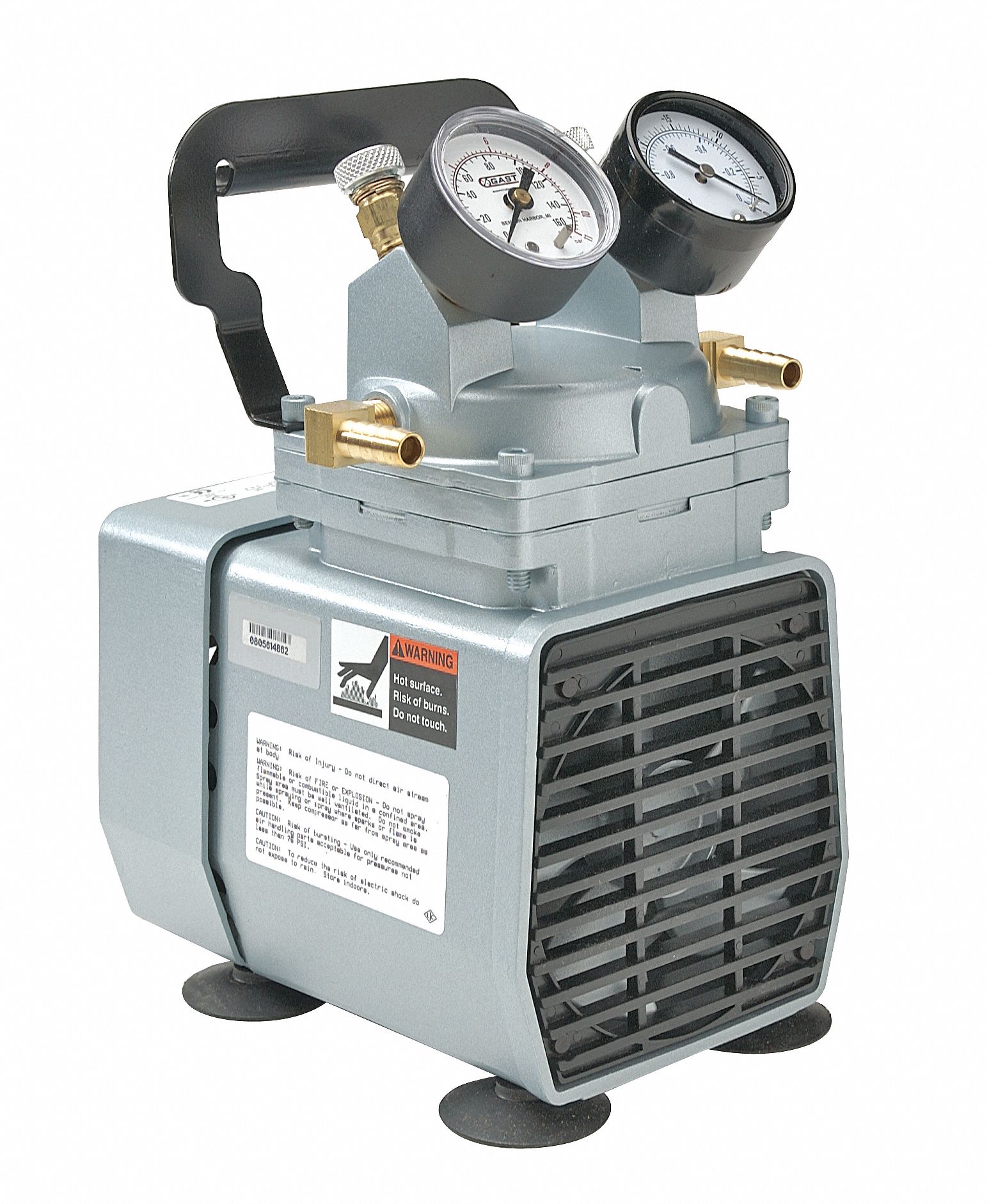 COMPRESSOR/VACUUM PUMP,1/8 HP,115 V