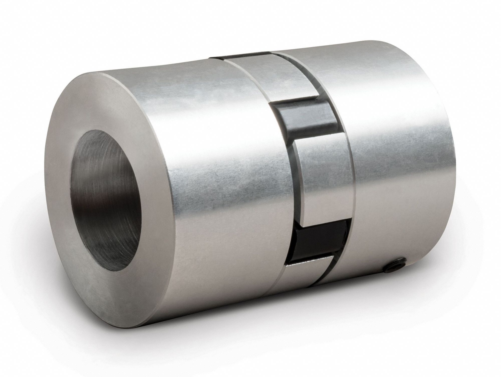 TB WOOD'S AL095 Size 1/2 in Aluminum Jaw Coupling Hub, Keyway Size Type