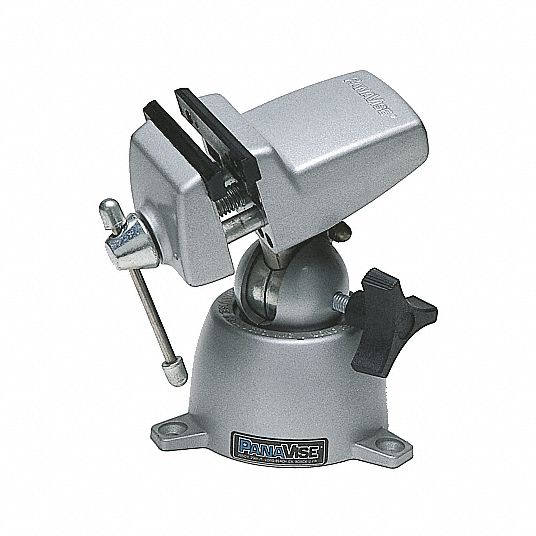 PANAVISE MultiAngle Vise 2 1/2 in Jaw Wd Vises, 2 1/4 in Max