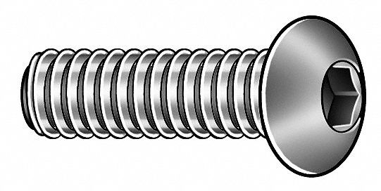 SHCS Steel M2-0.4 12mm L PK10