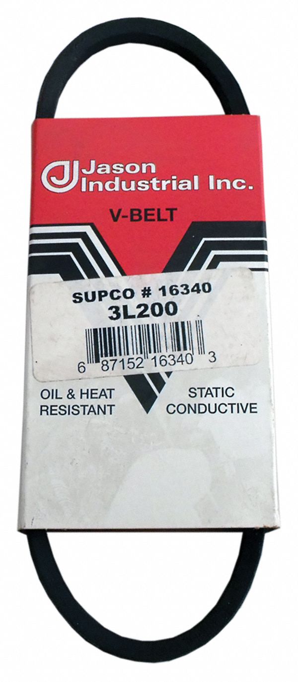 SUPCO, FHP V Belt,3L200 304P143L200 Grainger
