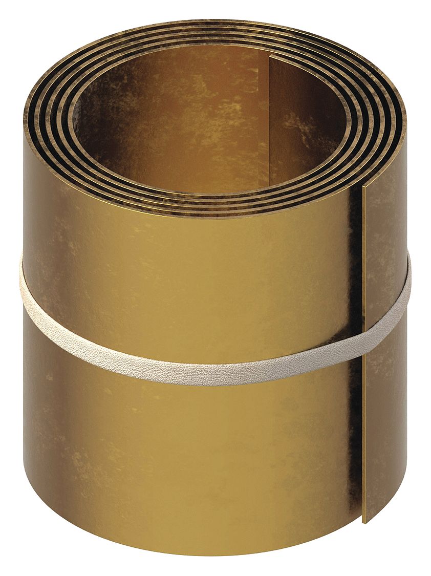 PRECISION BRAND BRASS SHIM STOCK .010 GAUGE 6