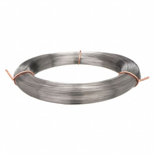 Music Wire, Steel alloy, 6, 0.016 In