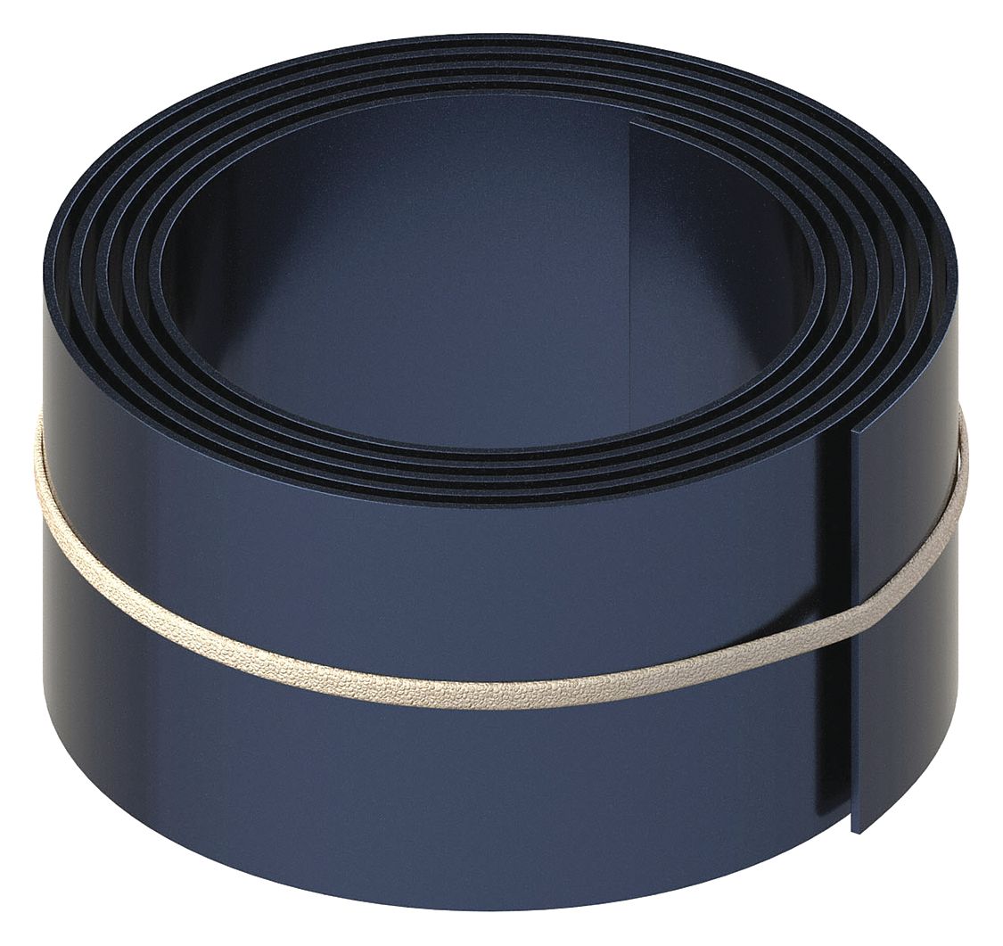 PRECISION BRAND SHIM STOCK,ROLL,HIGH BLUE STL,0.0030 IN Shim Stock