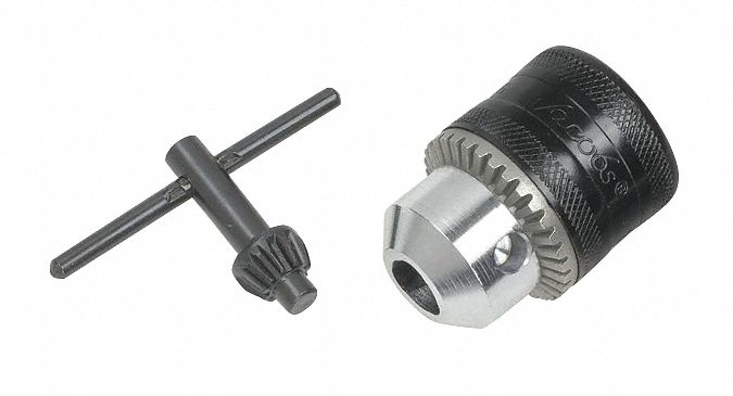 MULTI-CRAFT CHUCK, KEYED, KG KEY, 3/8"-24 UNF MOUNT, 1-10 MM CAPACITY, 47 X 32 1/2 MM