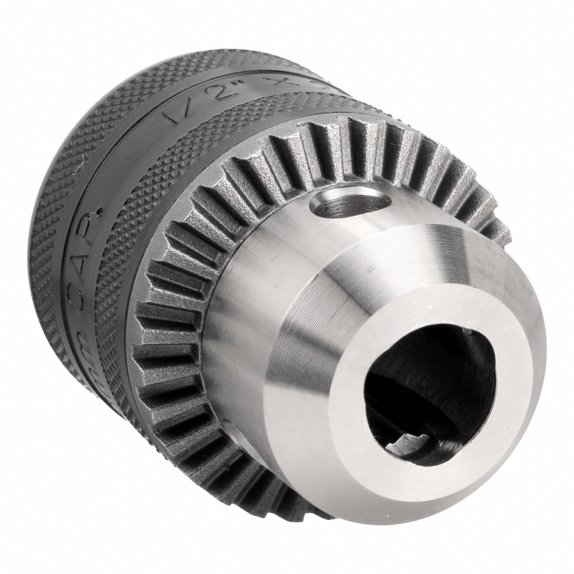 Drill Chuck: 1/2"-20, 1/16 in to 1/2 in Capacity, KK Key