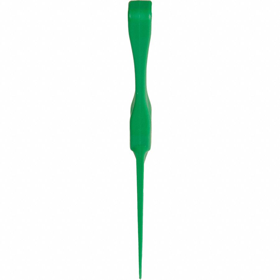 Polypropylene Blade Injection Molded 9.7 L x 4.4 W Remco 69622 Stiff Hand Scraper 1 Piece Green 
