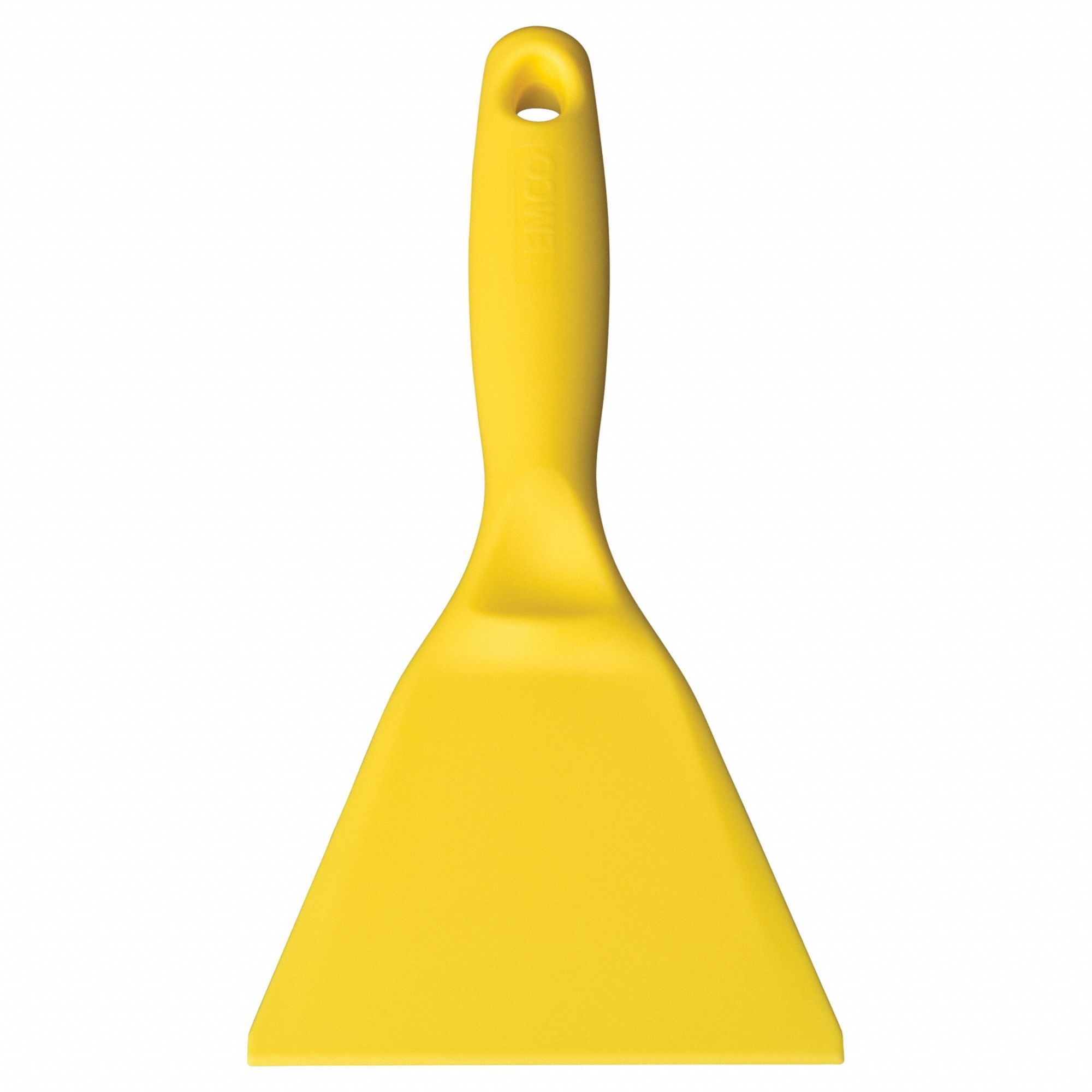 Hand Scraper: Polypropylene, 4 in Blade Lg, 7/8 in Overall Lg, Polypropylene, FDA Compliant