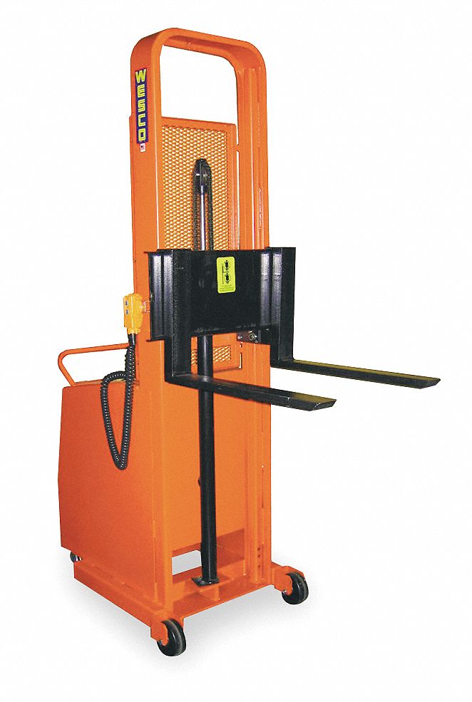 Dayton Load Control Manual Pallet Jack With Brake 5 500 Lb Load Capacity 63 1 2 In X 27 In X 48 In 12u123 12u123 Grainger