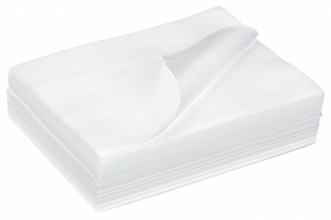 Dry Wipe: Soft Pack, ISO 5 (Class 100), Pro-Wipe 880, 100 Sheets, Polypropylene, White