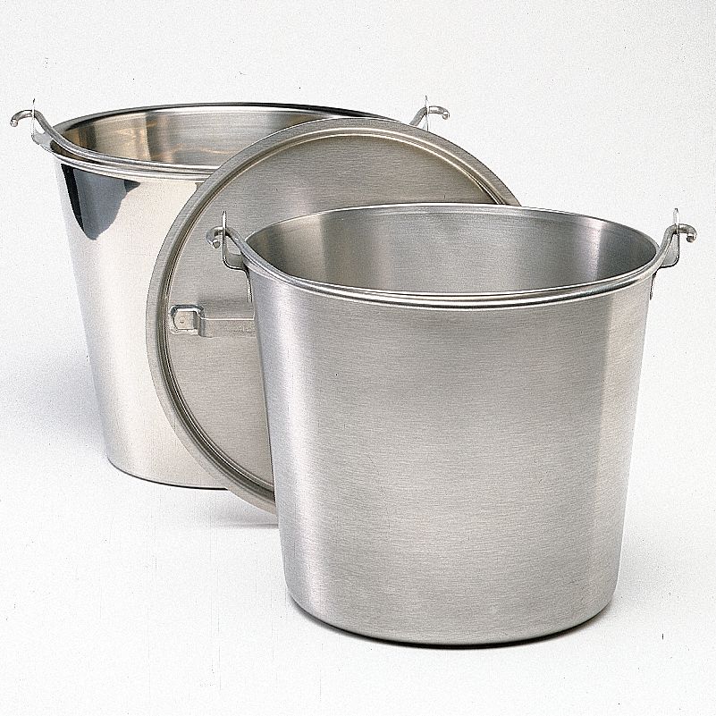 GRAINGER APPROVED Tapered Pail 3 gal Labware Capacity English, Autoclavable 3LDU658130